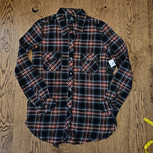 NWT Volcom Getting Rad Plaid Shirt - Picture 3 of 7